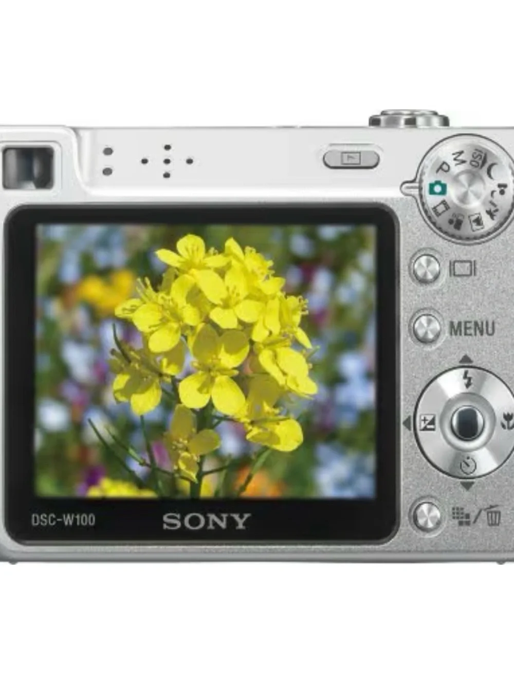 GUC Sony Silver Compact Cyber-shot Digital Camera with Carl Zeiss Lens dsc-100